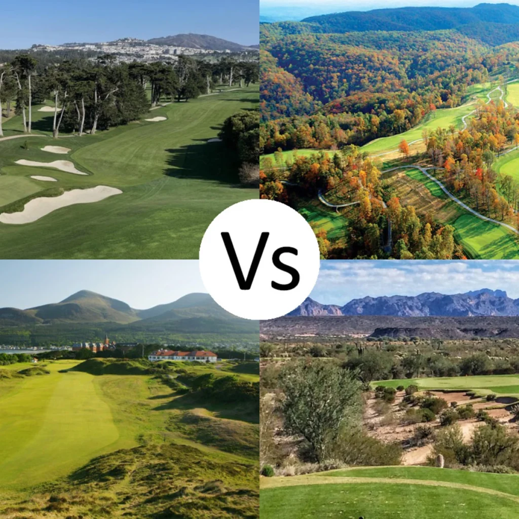 The Great Divide: Understanding Links and Parkland Golf Courses